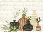 Greenery Vases 4 Art Print