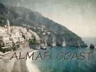Vintage Almafi Coast Art Print