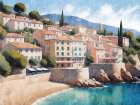 Cote dAzur Art Print