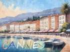 Cannes Art Print