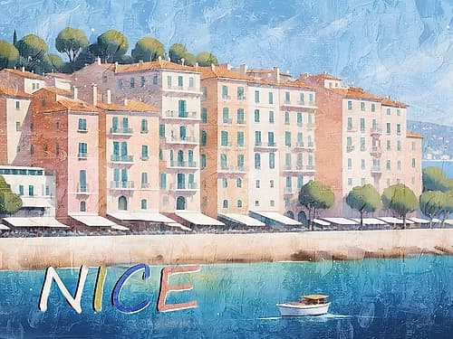 Nice Travel Print