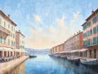 St Tropez Art Print