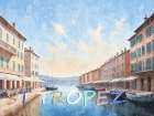 St Tropez Art Print
