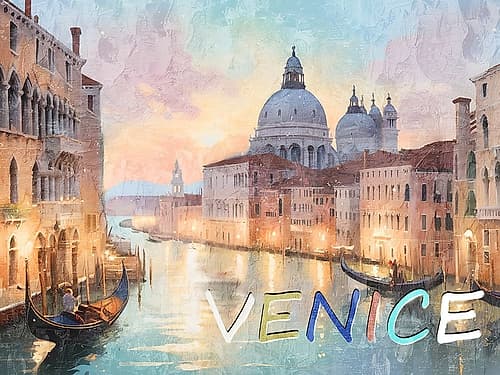 Venice Travel Print