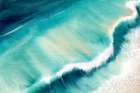 Ariel Ocean Art Print