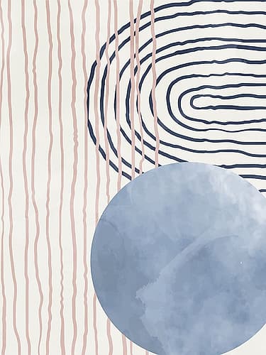 Movement 1 V2 Abstract Art Print