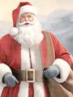 Santas Gaze Art Print