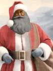 Santas Gaze 2 Art Print