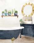 Blue Tub Art Print