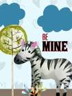 Valentine Zoo 4 Art Print
