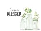 Grateful 5 Botanical Print