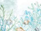 In the Sea 4 Coastal Print