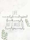Life Is 8 Art Print