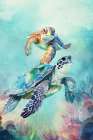 Undersea 2 Coastal Print