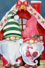 Gnome Christmas Home Art Print