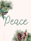 Peace Greens Minimalist Print