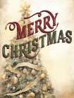 Golden Christmas Art Print