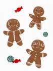 Gingerbread Art Print