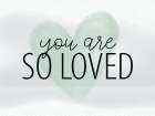 So Loved Neutral Art Print