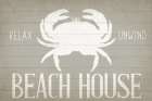 Relax Unwind Beach House Art Print