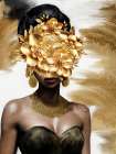 Golden Gaze Art Print