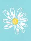 Summertime Daisy 1 Art Print