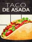 Taco De Asada Art Print