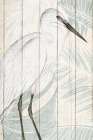 Crane Palms 1 Art Print