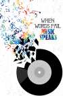Colorful Music Speaks Art Print