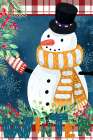 Snowman Winter Art Print