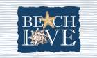 Beach Love Art Print