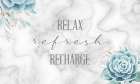 Relax Recharge 1 Art Print
