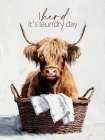 Herd Laundry Day Art Print
