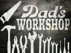 Dads Workshop Art Print