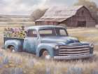 Flower Truck Art Print