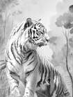 Soft Jungle 3 Art Print