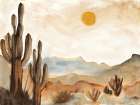 Desert Scape 2 Art Print