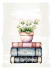Floral Stacks 1 Art Print