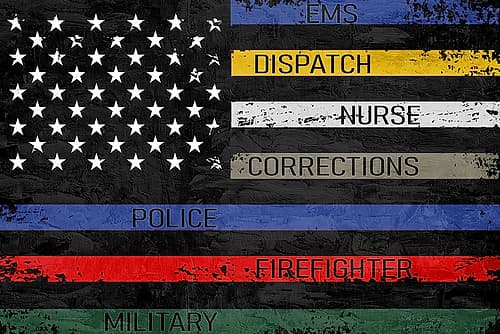 First Responders Horizon Art Print