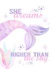 She Dreams 1 Art Print