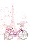 Bow Paris 2 Art Print