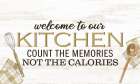 Welcome To Our Kitchen Kitchen Print