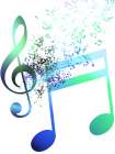 Bold Notes 1 Art Print