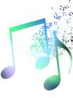Bold Notes 3 Art Print