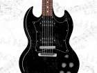 Rock And Roll Guitar Vintage Print