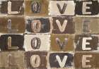 Painted Love Art Print