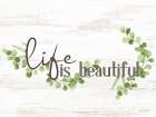 Life Is Beautiful Minimalist Print