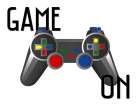 Gaming ON White Art Print