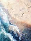 Arial Ocean Art Print