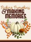 Picking Pumpkins 1 Art Print